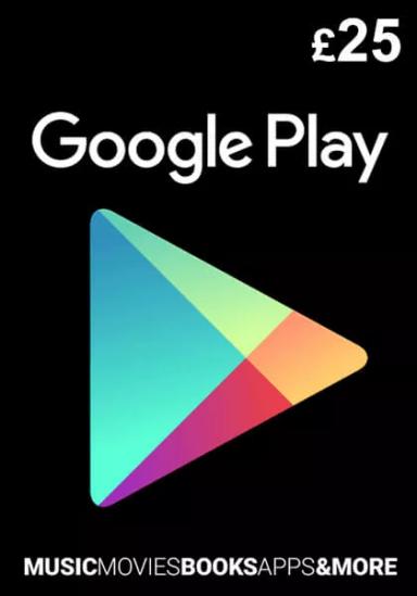 UK Google Play 25 Nael Kinkekaart cover image
